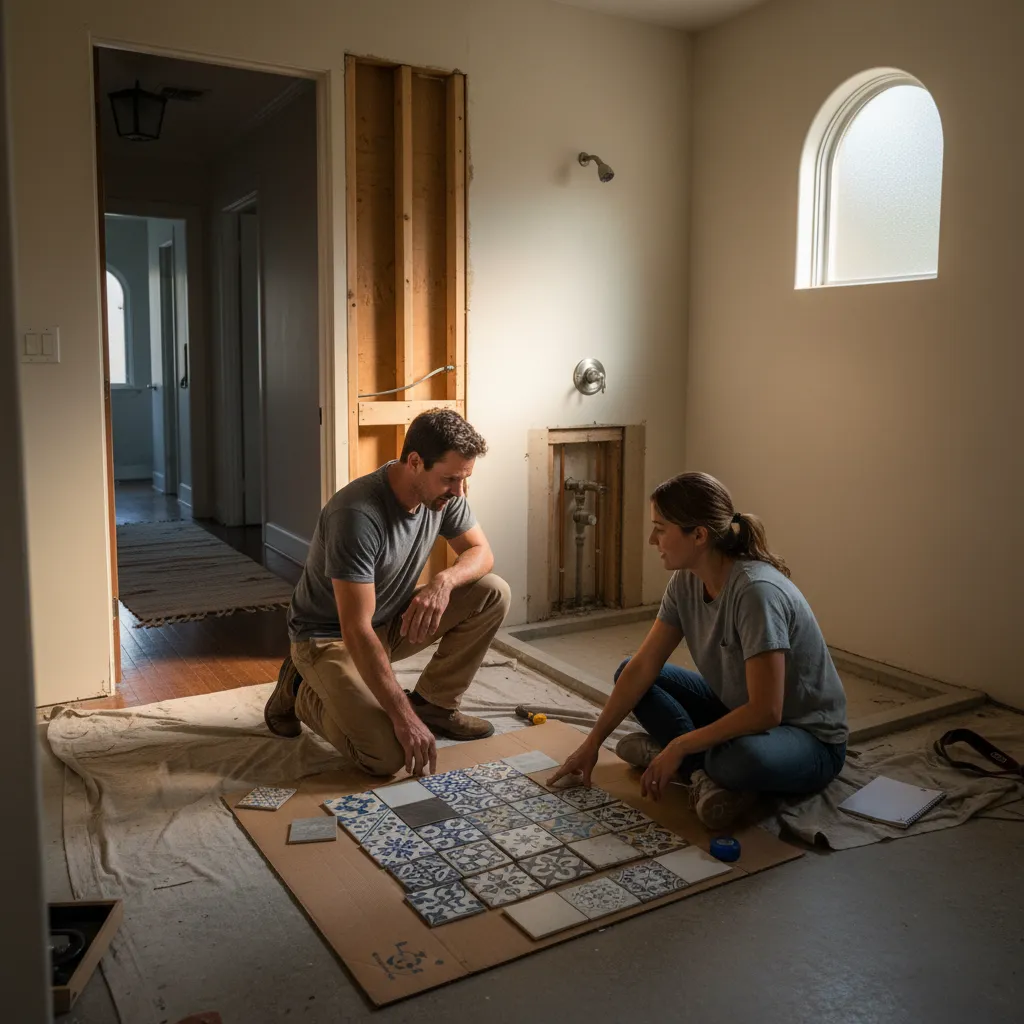 bathroom remodeler project 1 in Van Nuys