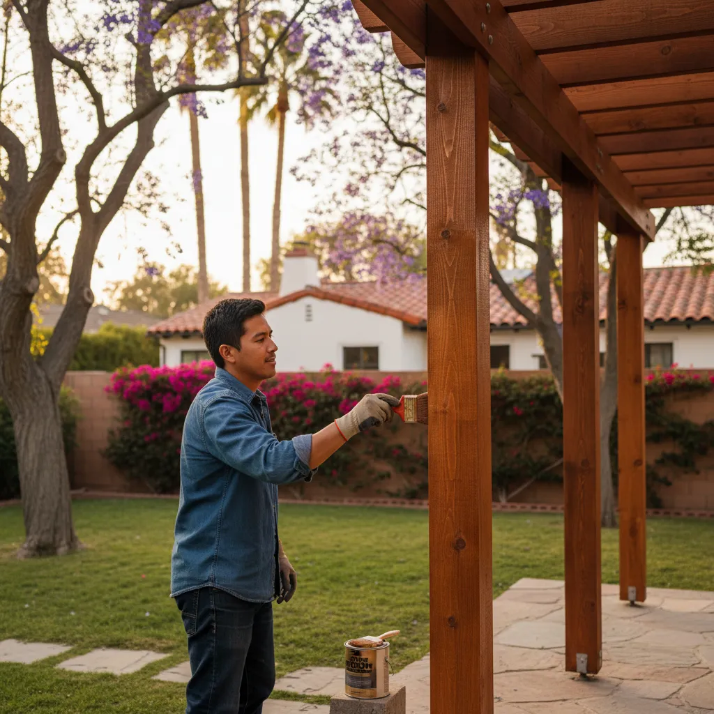 carport and pergola builder project 3 in Van Nuys