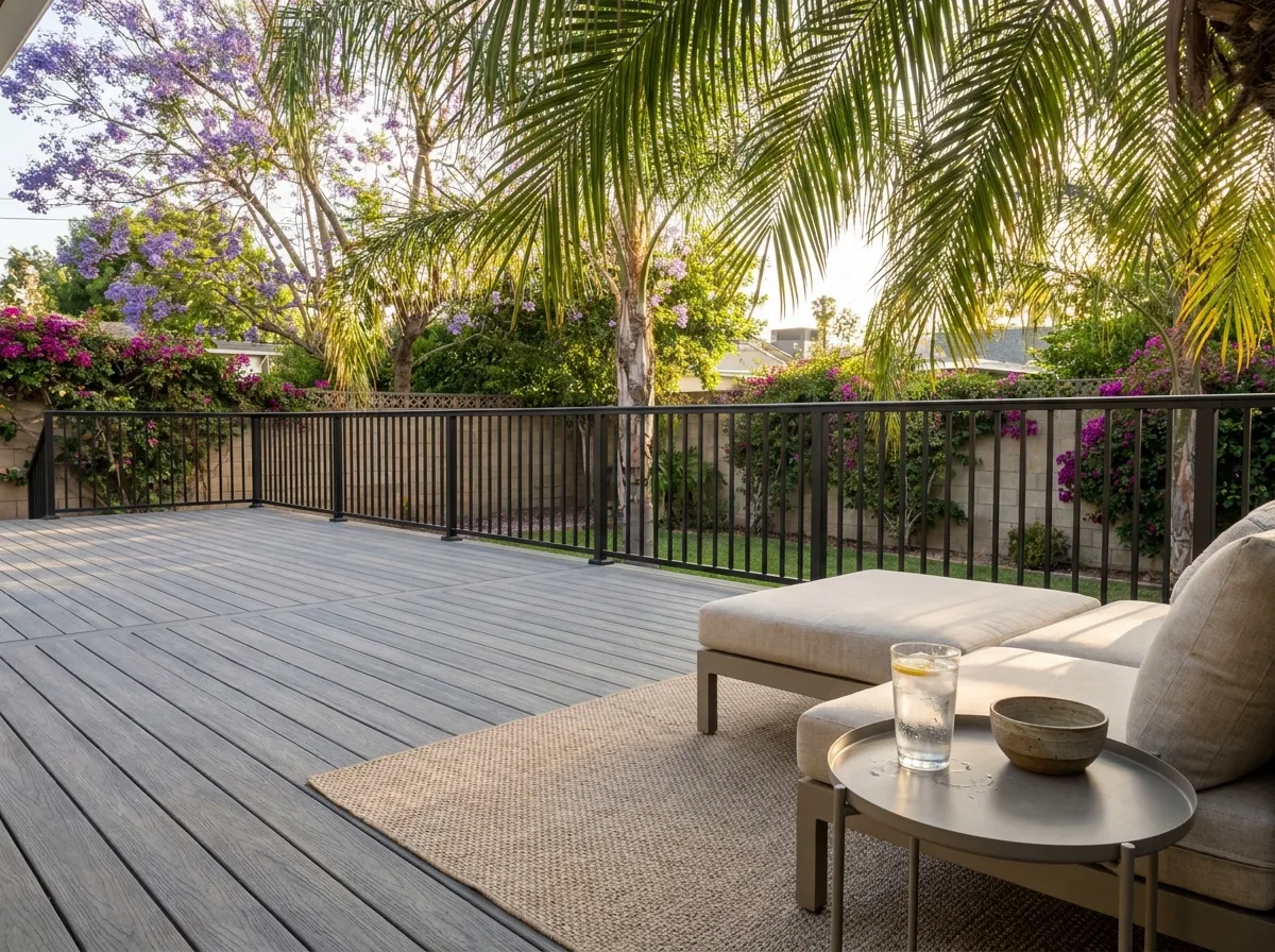composite deck installation project 4 in Van Nuys