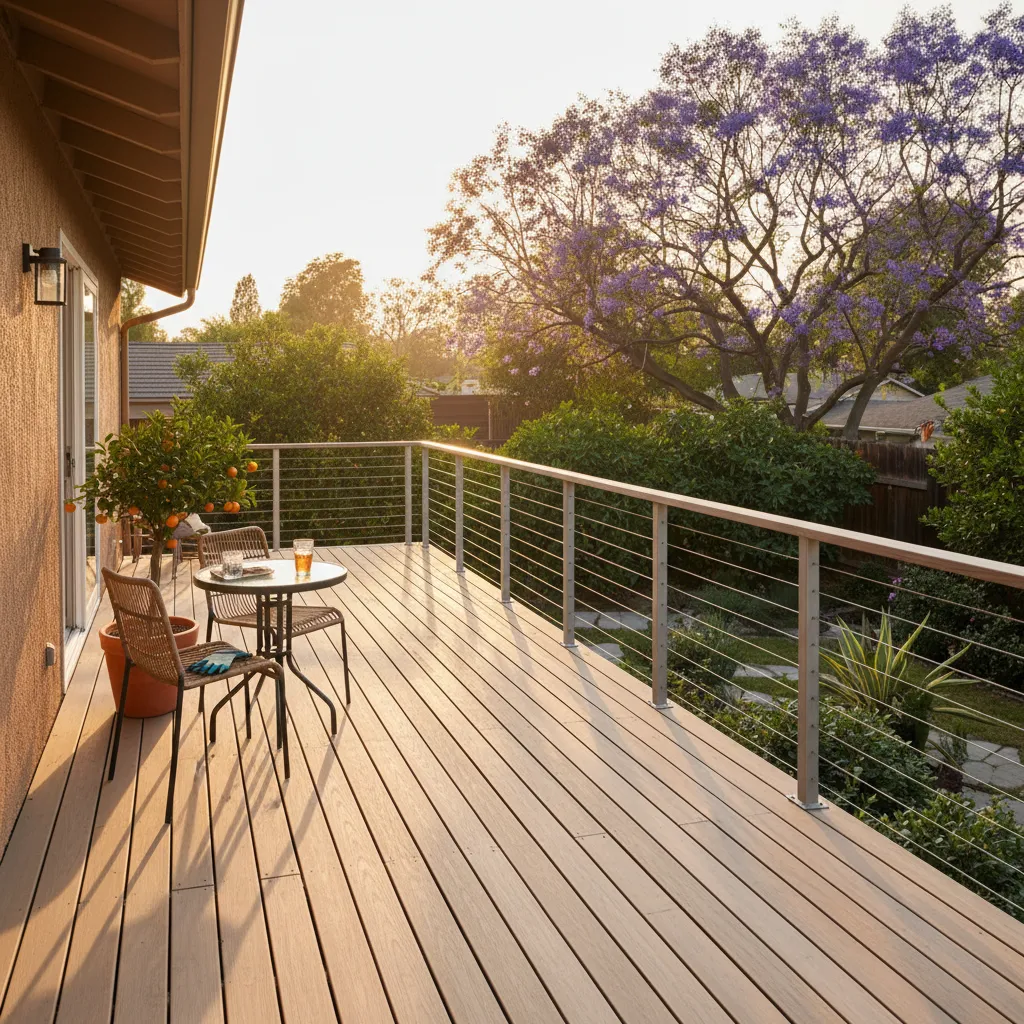 deck builder project 2 in Van Nuys