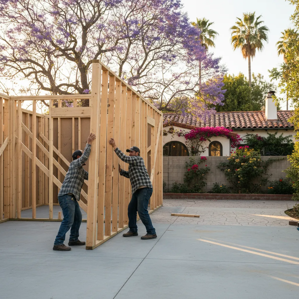 detached adu construction project 1 in Van Nuys