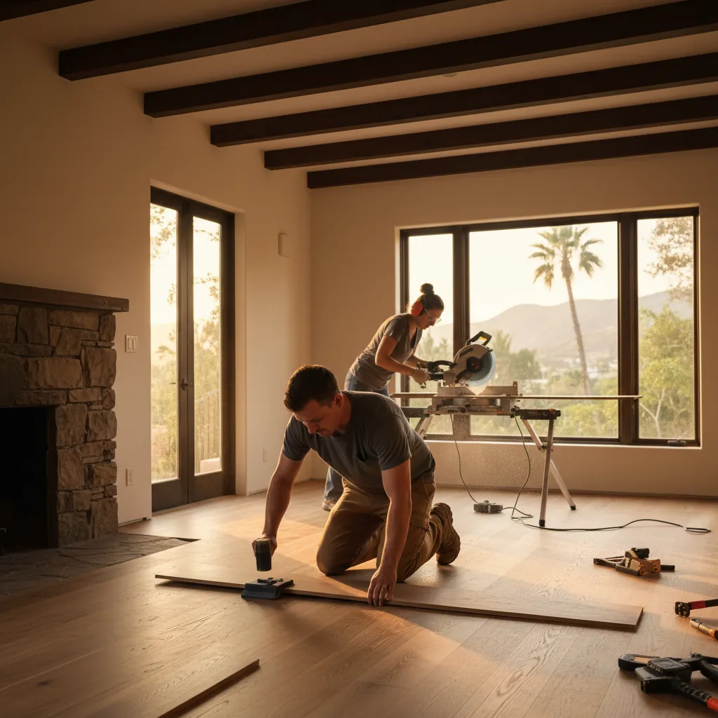 flooring contractor project 1 in Van Nuys