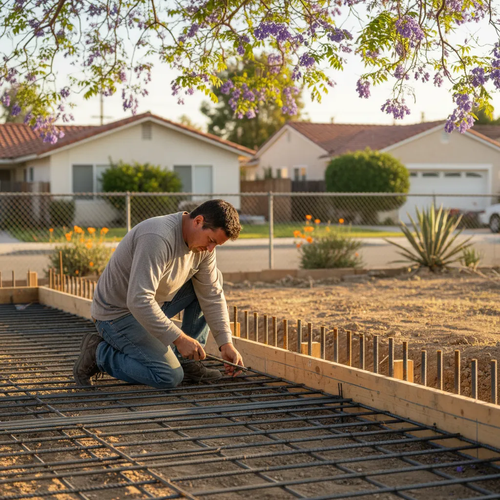 foundation construction project 3 in Van Nuys