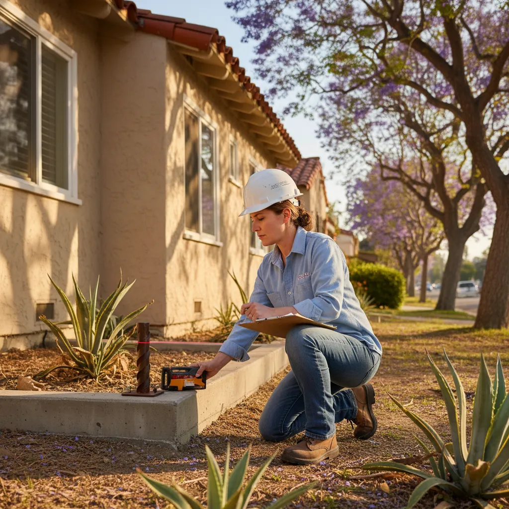 foundation repair project 3 in Van Nuys