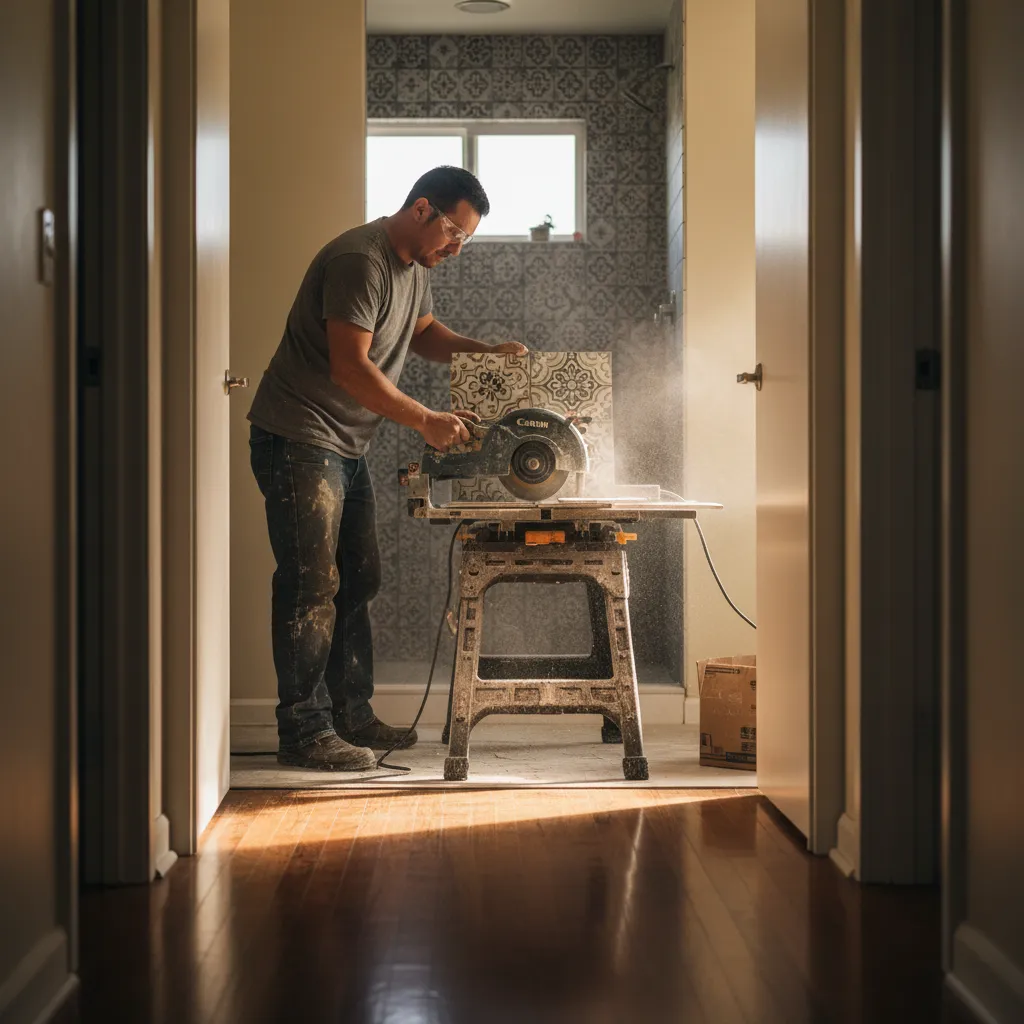 full bathroom remodel project 3 in Van Nuys