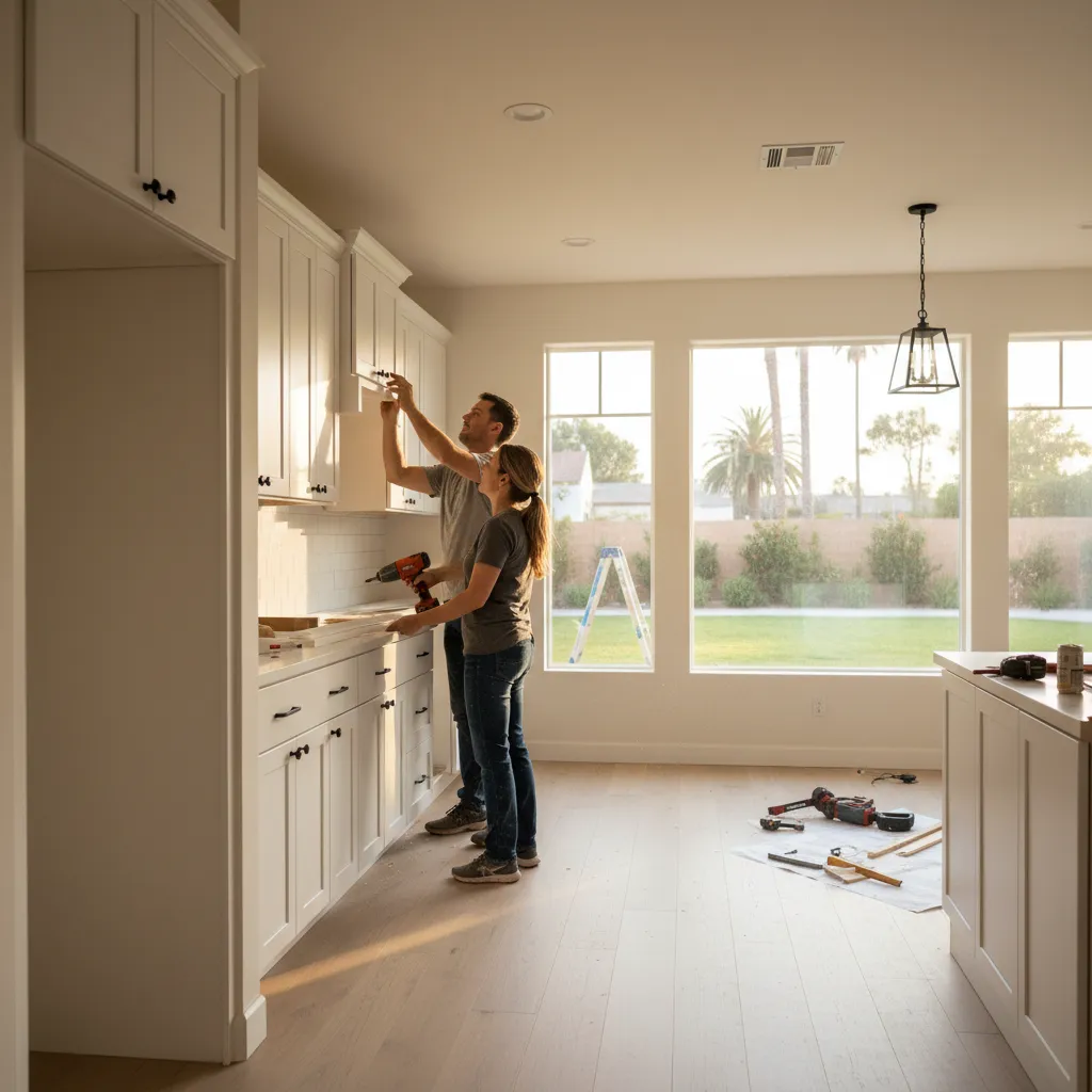 full kitchen remodel project 1 in Van Nuys