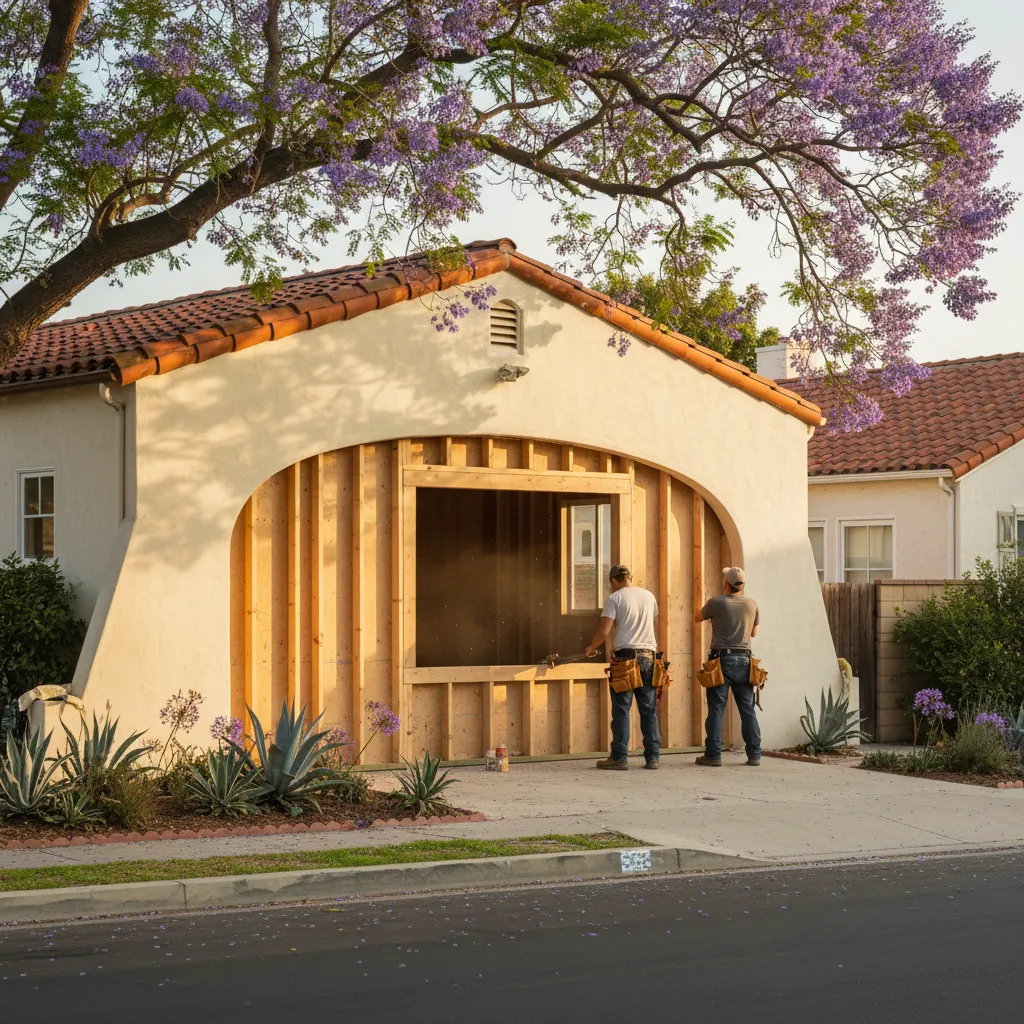garage conversion adu project 1 in Van Nuys