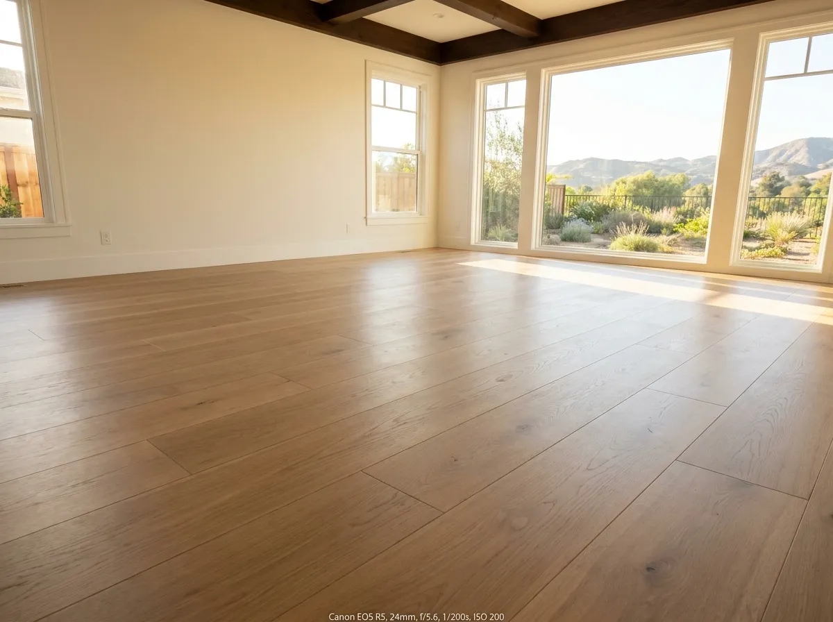 hardwood floor installation project 4 in Van Nuys
