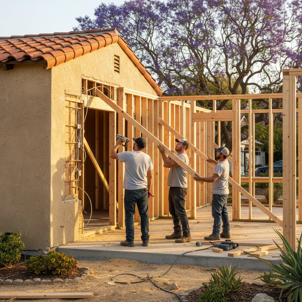 home addition construction project 1 in Van Nuys