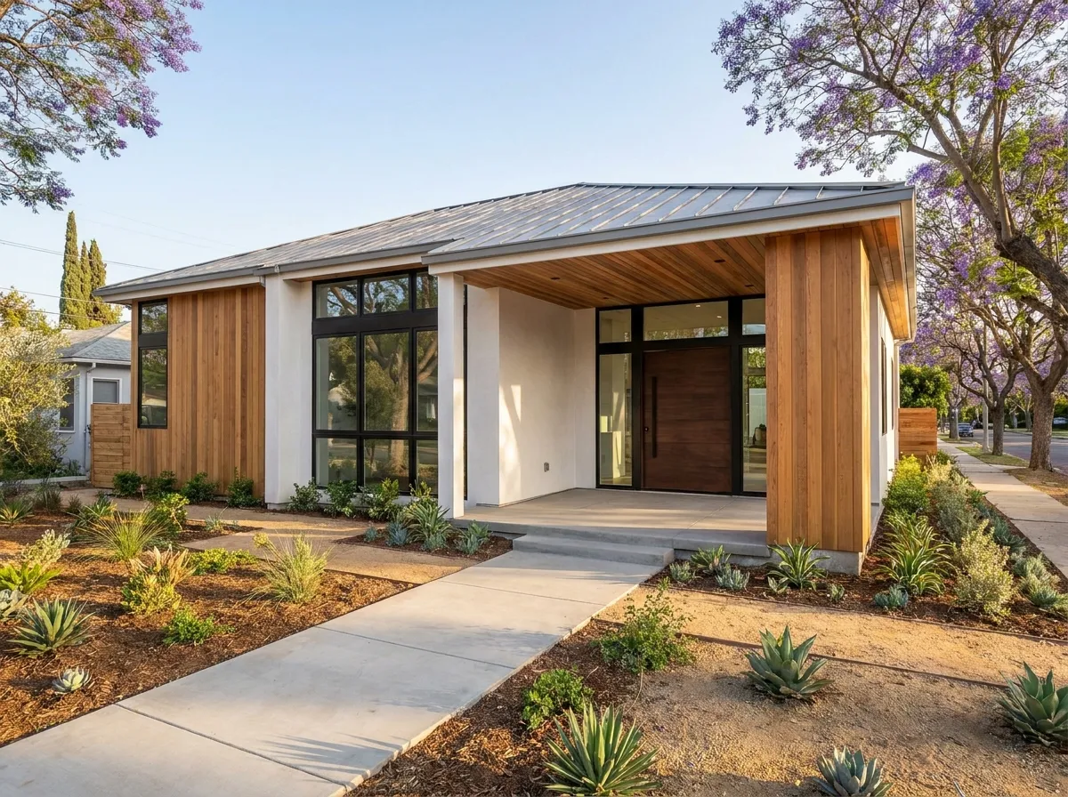 new build construction project 4 in Van Nuys