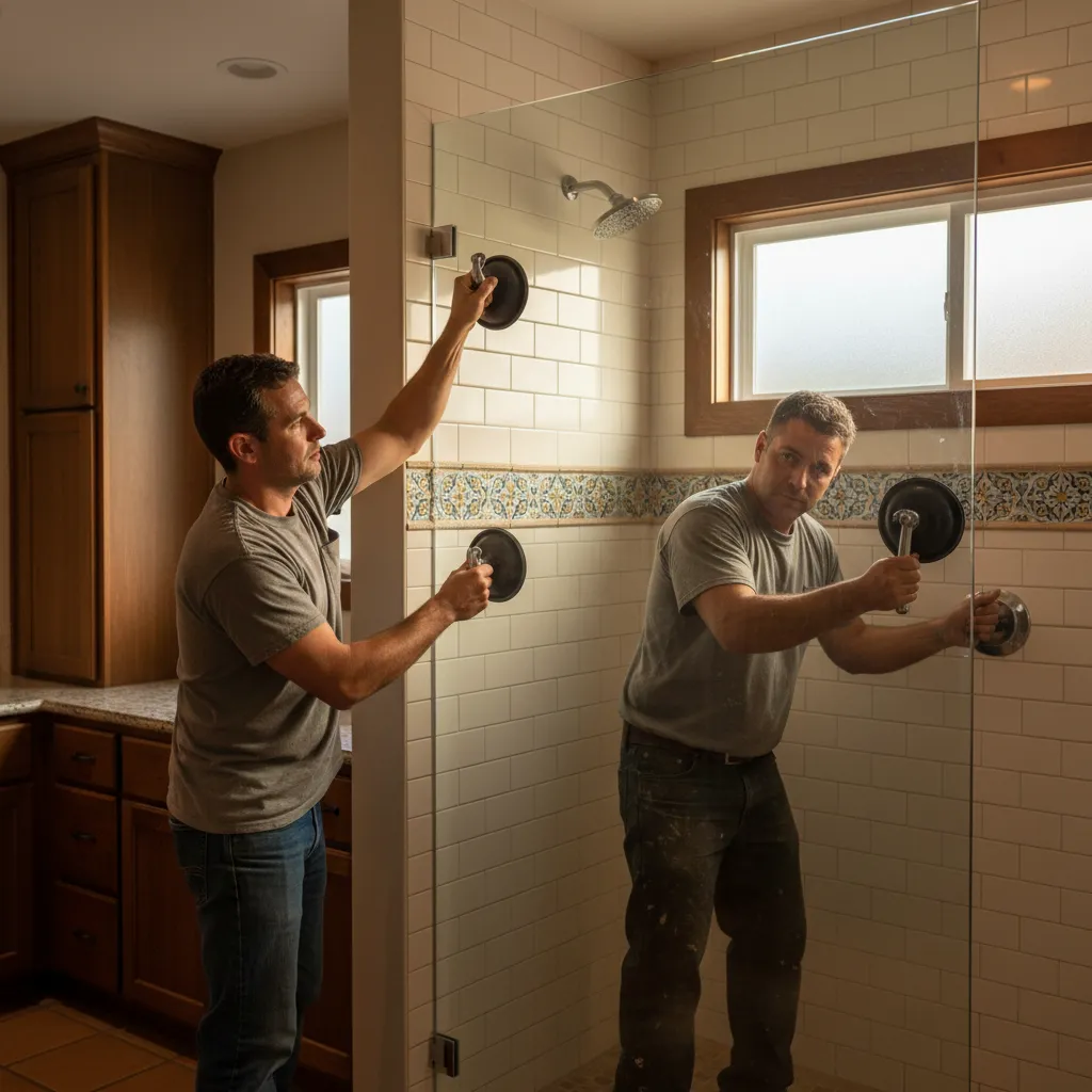 walk in shower conversion project 3 in Van Nuys